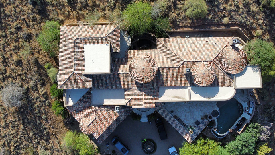 ImageRoof team installing a new tile roof in Mesa, AZ